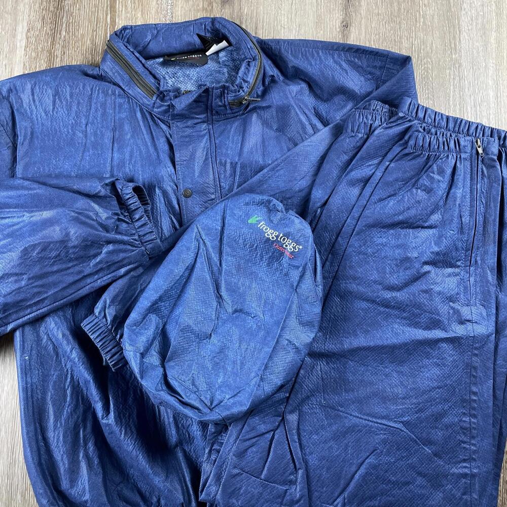 Frogg Toggs Men’s XL Pro Action Classic Suit Waterproof Breathable DriPore W/ Ba